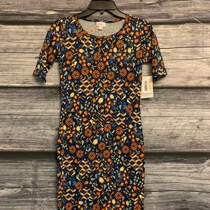 NWT XXS 2XS fitted Julia dress